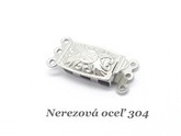 Trojradé mechanické zapínanie - nerez.oceľ 304