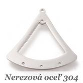 Medzikus - ramienko Trojuholník - nerez. oceľ 304