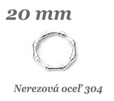 Konektor krúžok Octagon - nerez. oceľ 304